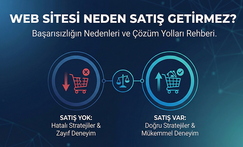 Web Siteniz Satış Yapmıyorsa Sorun Nerede?